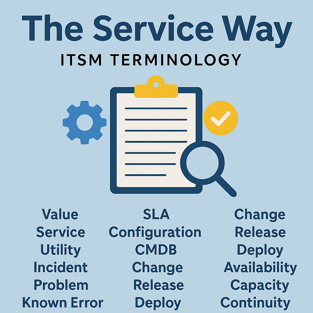 “The Service Way” — ITSM Terminology Poem